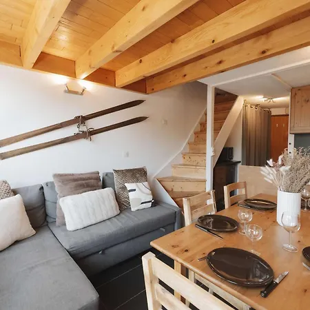 Apartment Duplex Authentique 6 Pers Au Coeur De Avec Balcon, Local A Ski, Et Box En Option - Fr-1-545-40 *